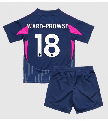 Nottingham Forest James Ward-Prowse #18 Segunda Equipación Niños 2024-25 Manga Corta (+ Pantalones cortos)